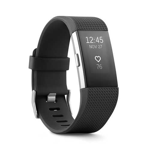 FITBIT CHARGE2 ACTIVITY TRCR LARGE BLACK