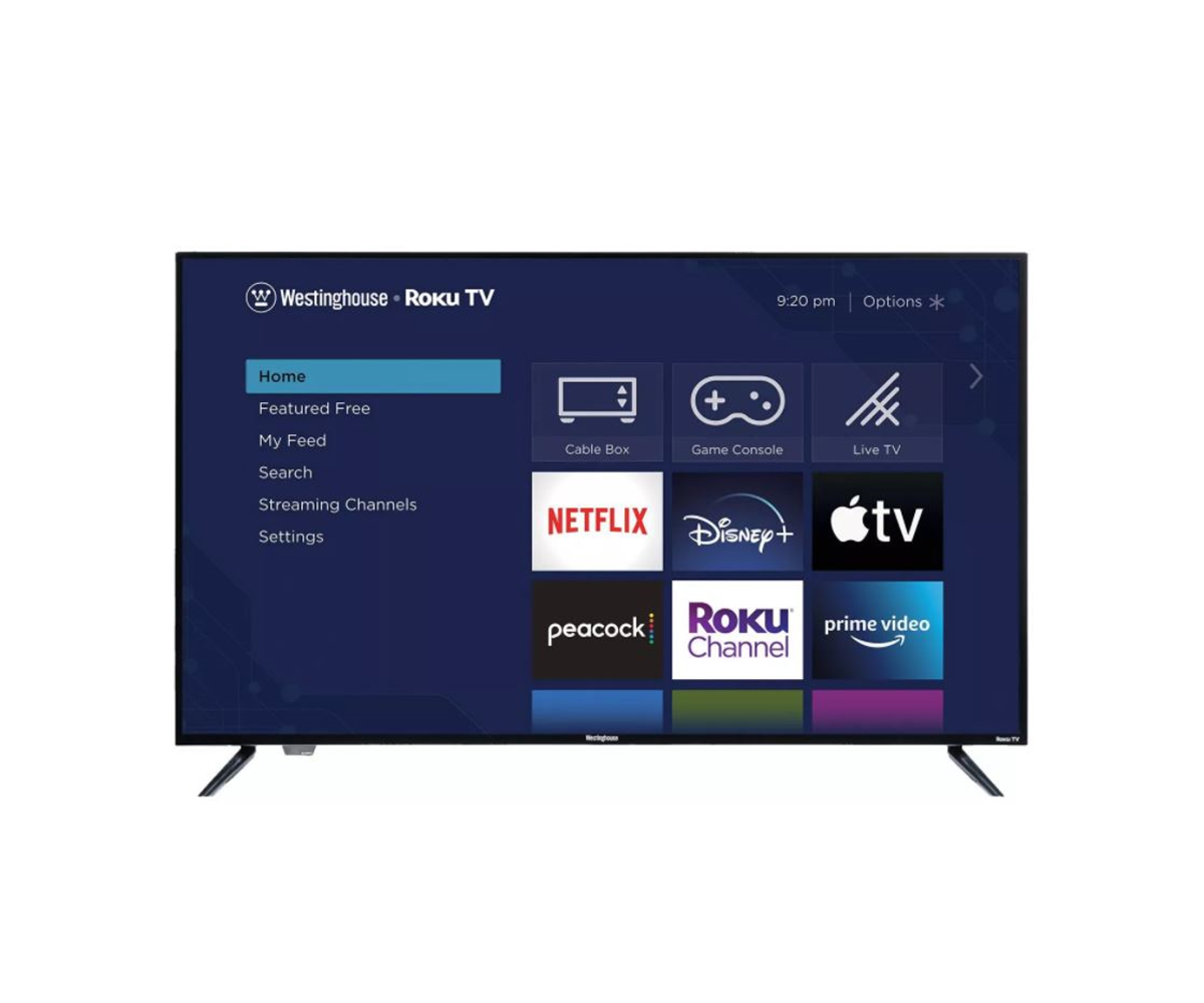 WESTINGHOUSE 43" 4K ROKU SMART TV HDR