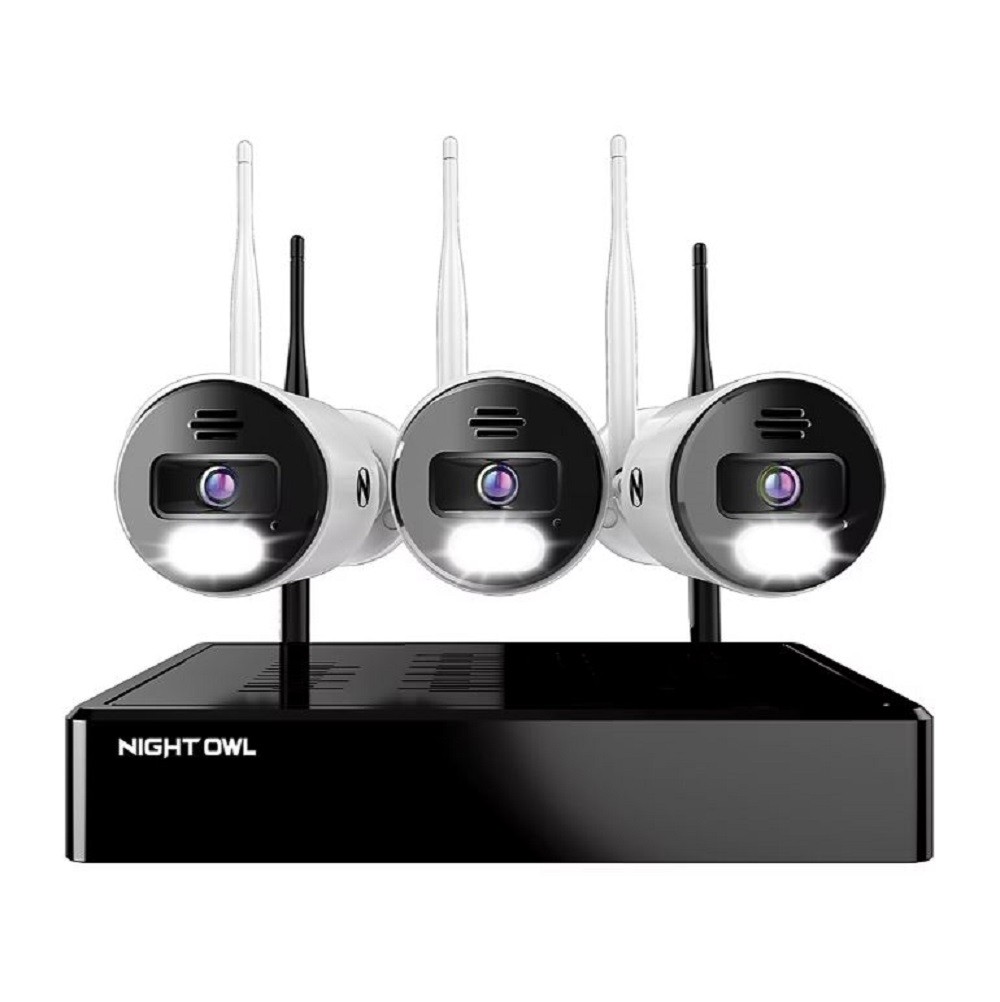 NIGHT OWL 4K W-FI NVR 1TB W/3 CAMS