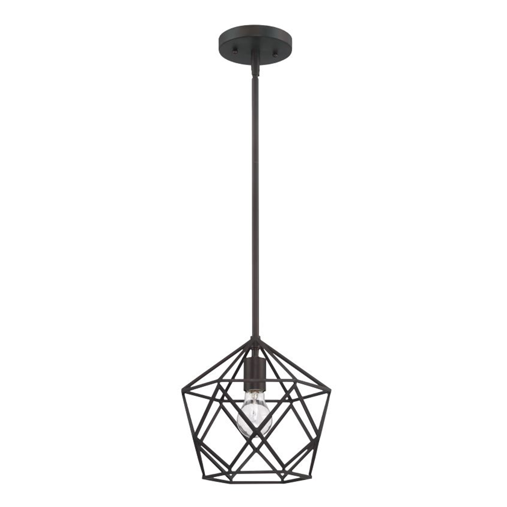 1LT 100W HARMONY CAGE SMALL PENDANT