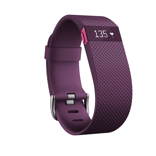 FITBIT CHARGE HR PLUM LARGE