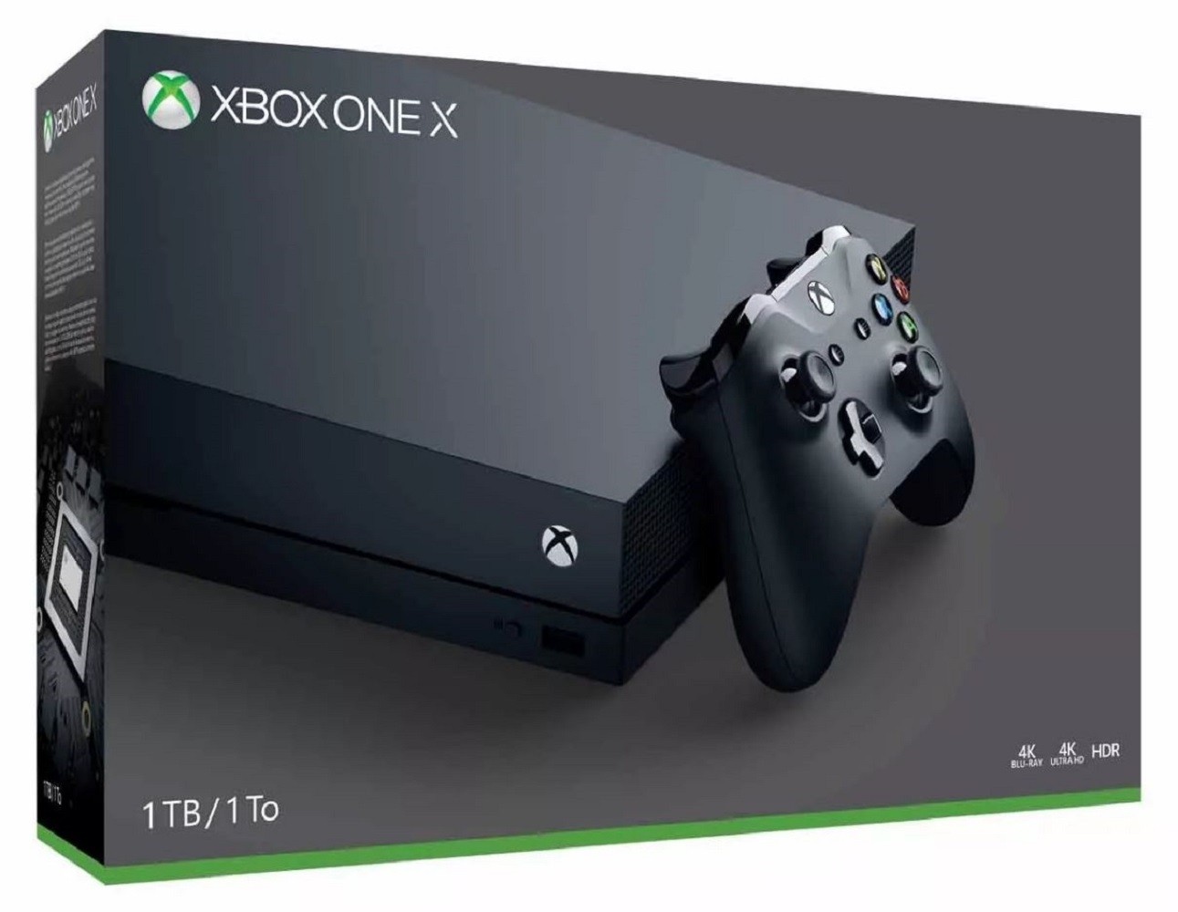 XBOX BLACK GAME CONSOLE W/CONTROLLER