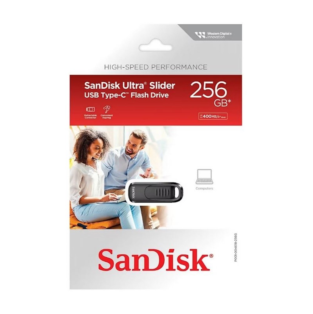 SANDISK USB TYPE C FLASH DRIVE 256GB