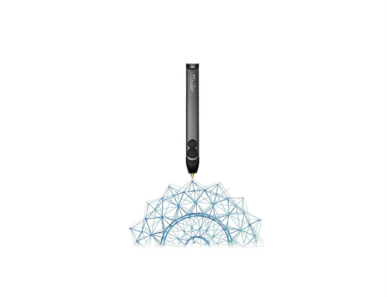 3Doodler 2.0 3D Printing Pen with ABS & PLA Filament 3DOOD-V2-US (Renewed)