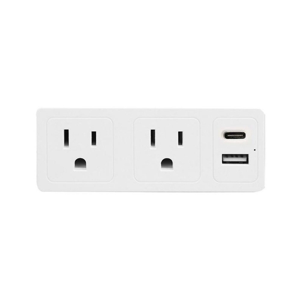 SMARTPOINT 2PK WALL OUTLET W USB