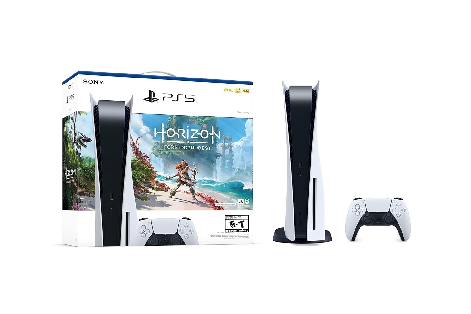 SONY PS5 HORIZON FORBIDDEN & CONTROLLER
