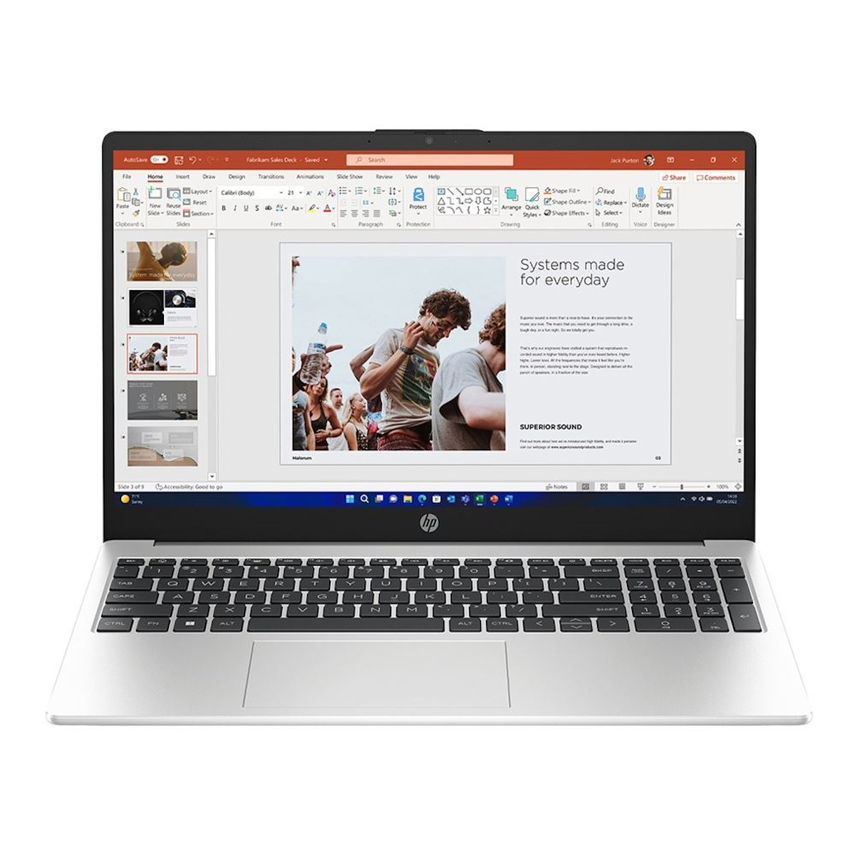 HP 255 G10 15.6" FHD NOTEBOOK 16GB 512GB