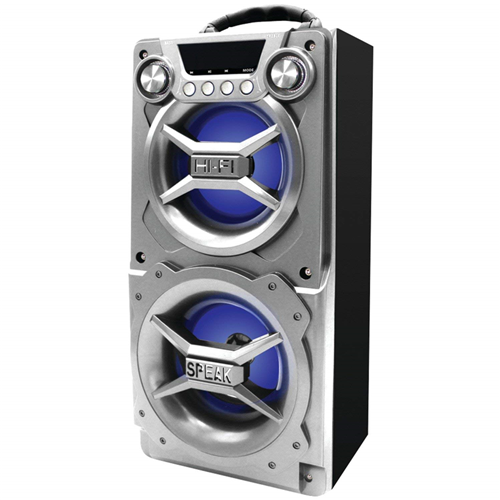 SYLVANIA SP328-B-SILVER BLUETOOTH SPKR