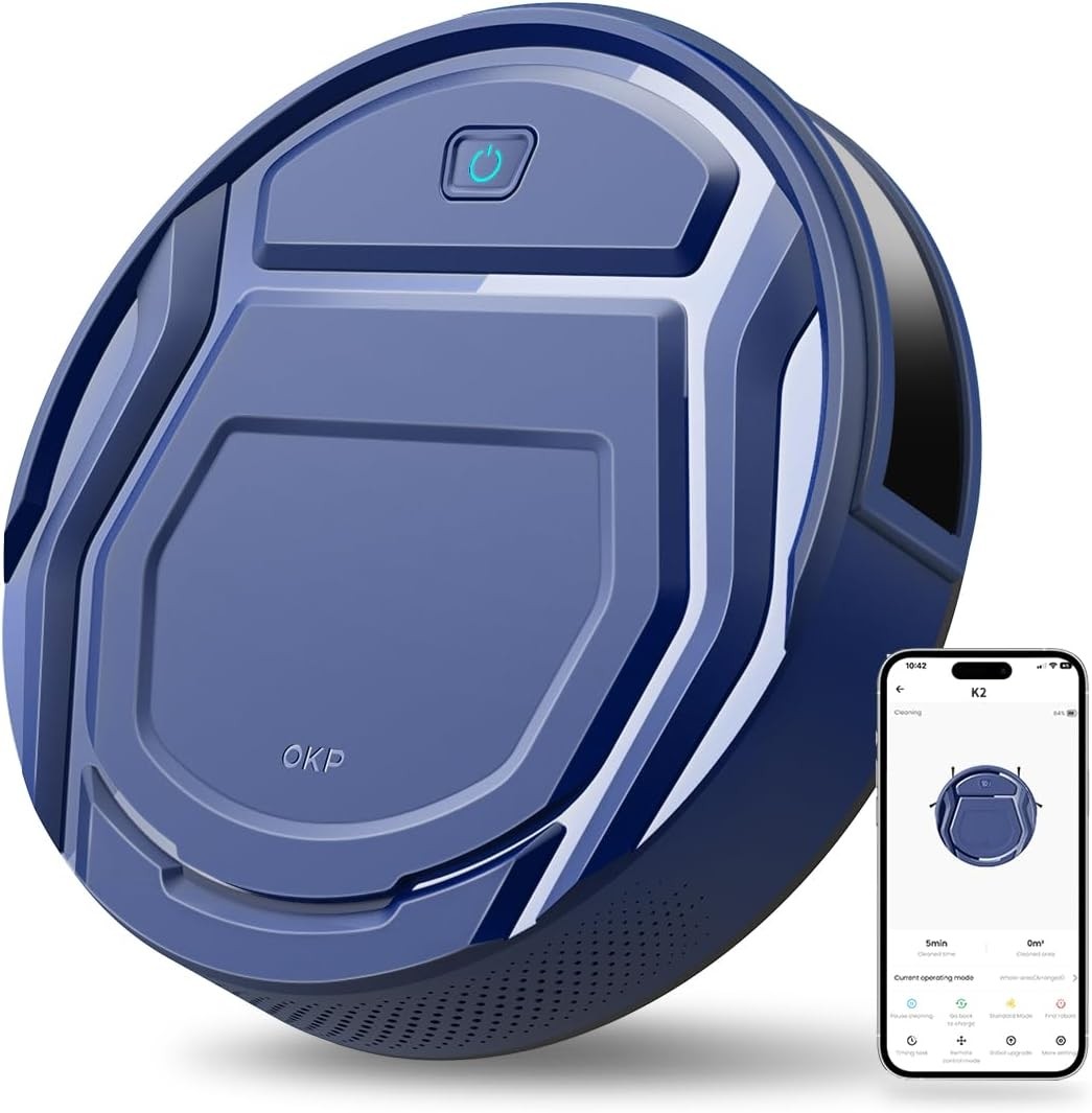 OKP K2 ROBOT VACUUM BLUE