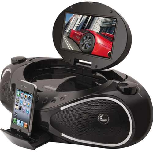 iLive IBPD882-RW 7" CD/DVD/iPhone