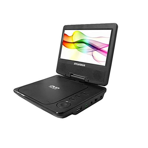 Sylvania SDVD7050 7" LCD Swivel Screen Portable DVD Player (Certified Refurbished)
