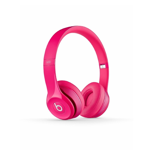 Beats Solo 2 Wired On-Ear Hdphones PINK