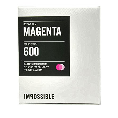 Impossible 600 Magenta Monochrome Film