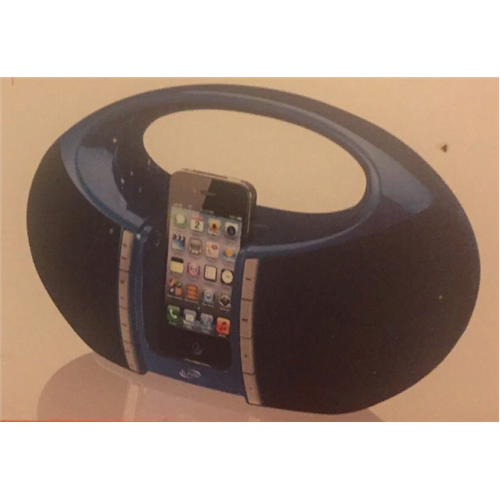 iLive IBP182BU Portable Boombox BLUE