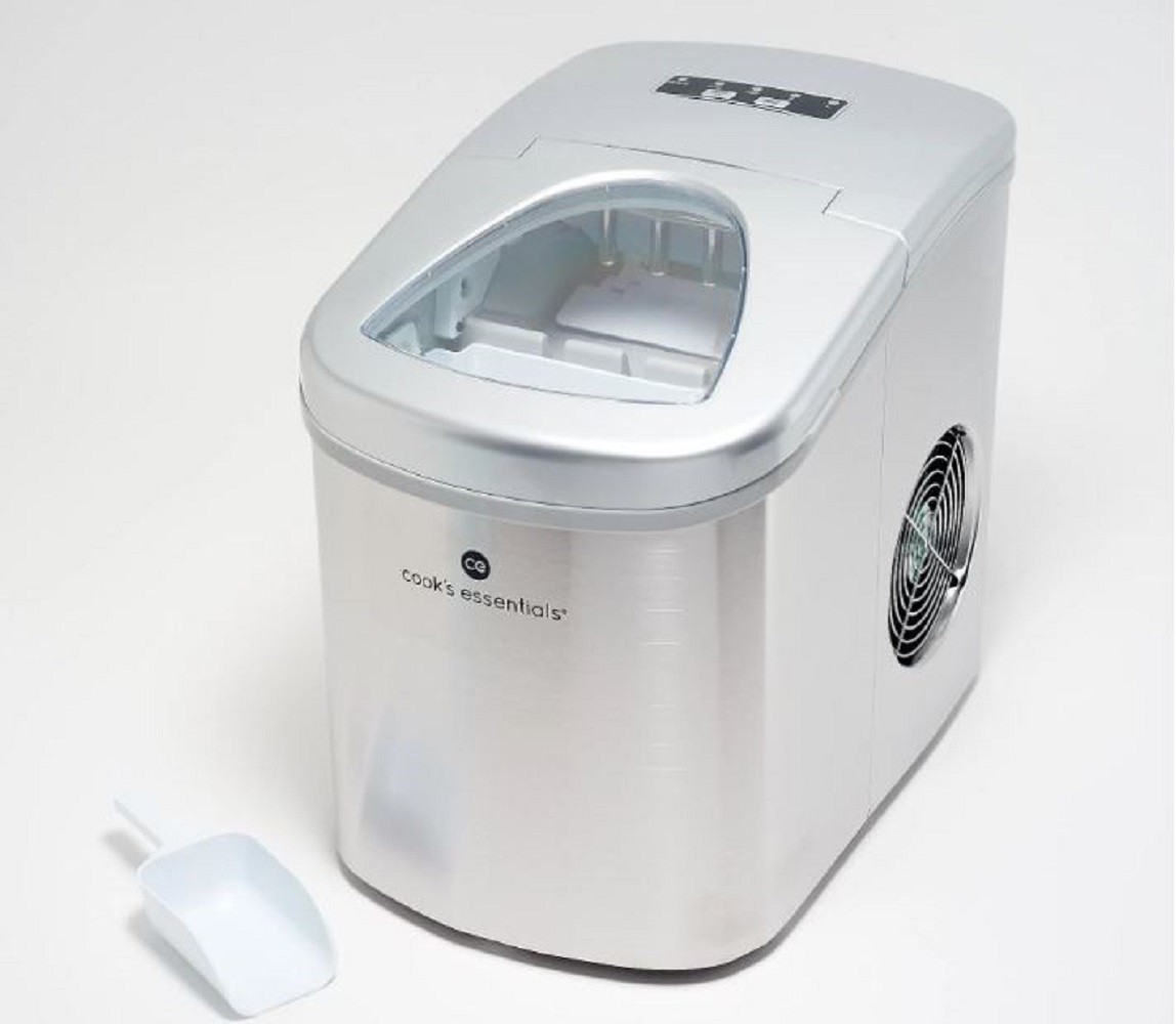 PORTABLE ICE MAKER - SILVER