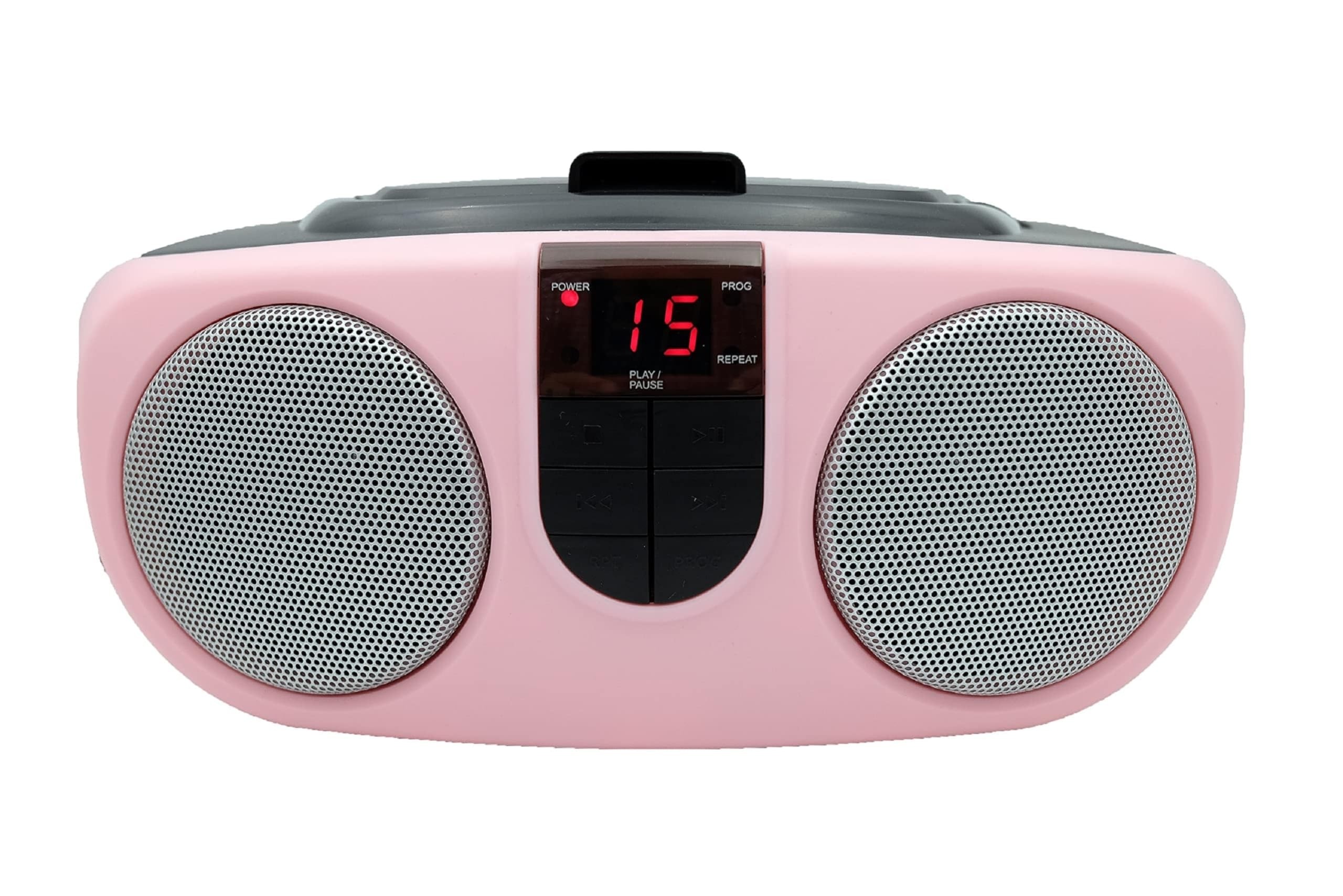 Proscan Portable CD Radio Boombox Pink