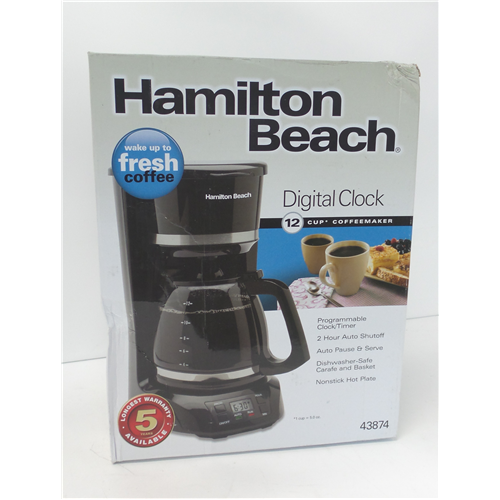Hamilton Beach 43874 12-Cup Coffe Maker