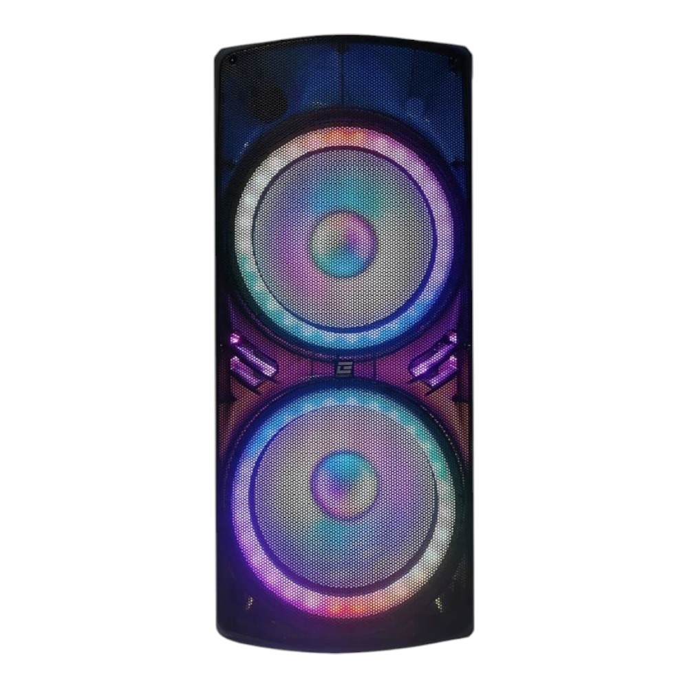 EDISON M-7600 DUAL 15" BT SPEAKER