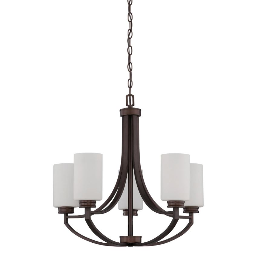 5LT 100W MB DALTON CHANDELIER
