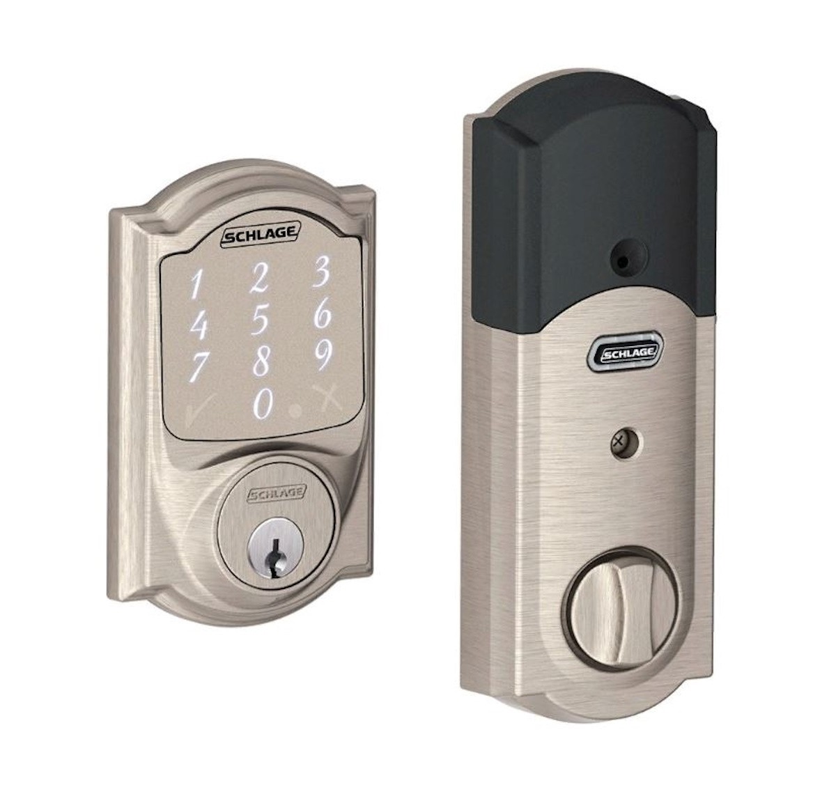 SCHLAGE BE479 AA CAM 619 SENSE SMART DEA
