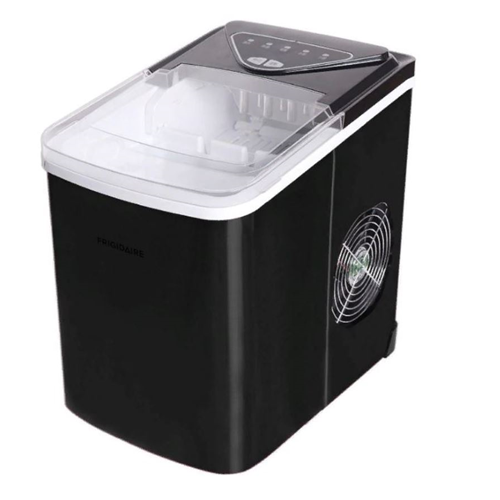 Frigidaire 26Lb Stainless Black Icemaker