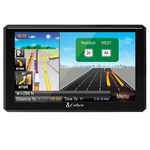 Cobra 8200 PRO HD 7in GPS w Live Traffic