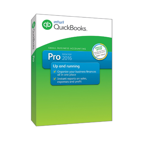 Intuit Quickbooks Pro 2016 Accounting