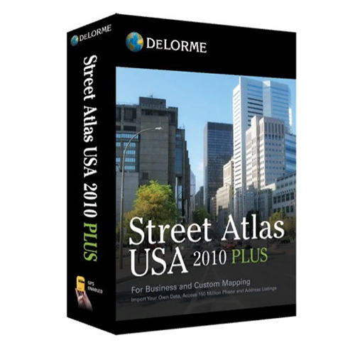 DeLorme Street Atlas USA 2010 Plus 