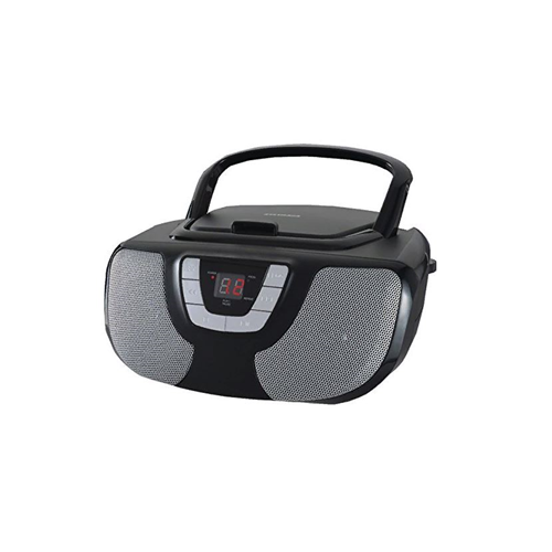 SYLVANIA SRCD1025-BLACK PRTBL CD BOOMBOX