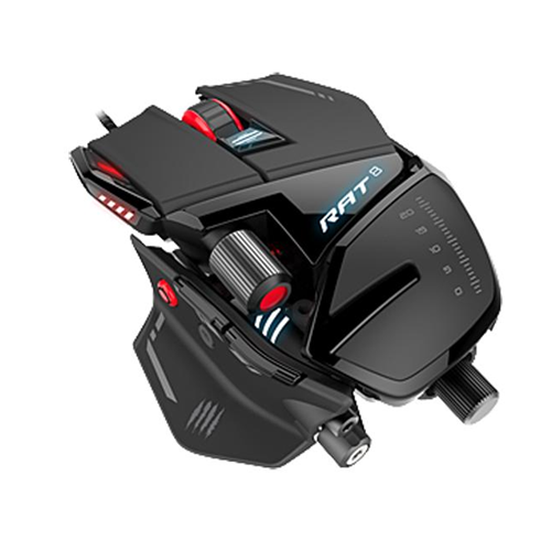 MCZ RAT8 Wired Gaming Mouse Blk/Red