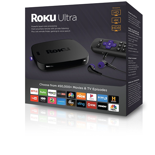 Roku Ultra 4K UHD Streaming Player