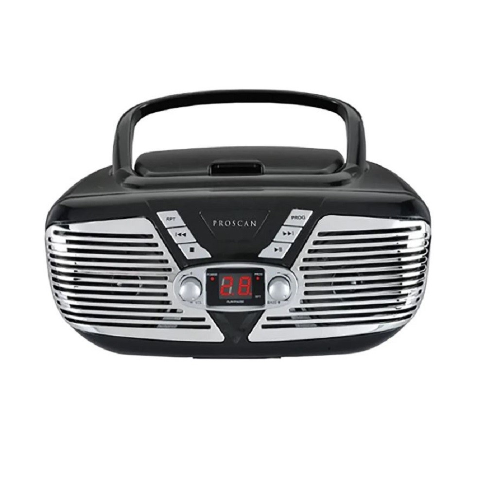 Proscan Retro-Style Portable CD Radio