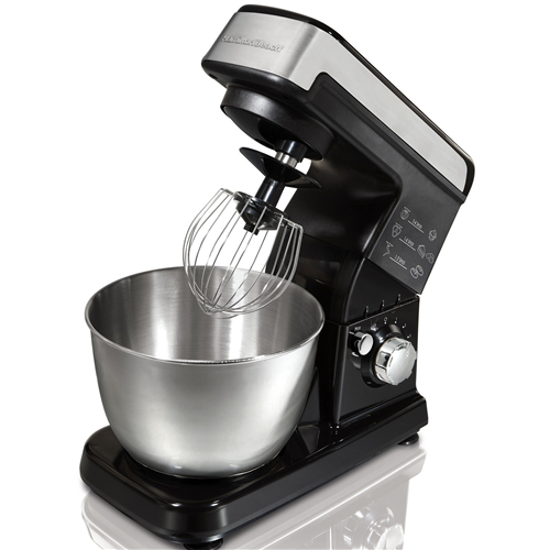 Hamilton Beach 63327 3.5 Quart Orbital 6 Speed Stand Mixer Bowl - Black