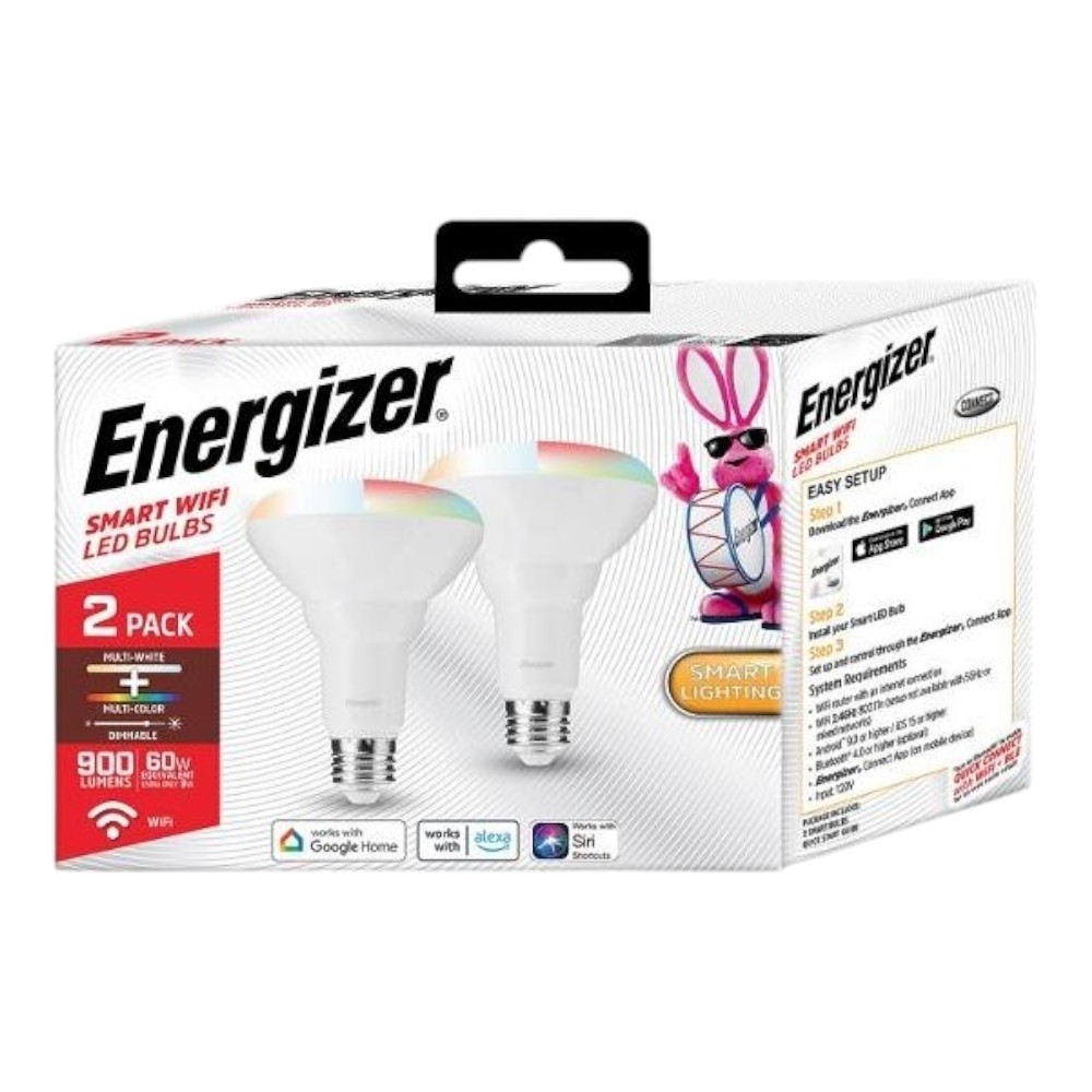 ENERGIZER SMART 2PK BR 30 BULB