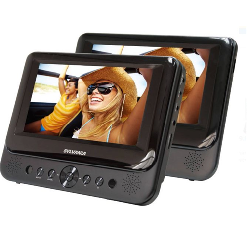Sylvania SDVD7750 Dual 7" Portable DVD