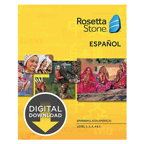 Rosetta Stone V4 Spanish Latin 1-5
