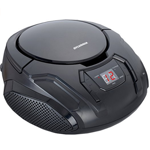 Sylvania SRCD261-C CD Boombox Black