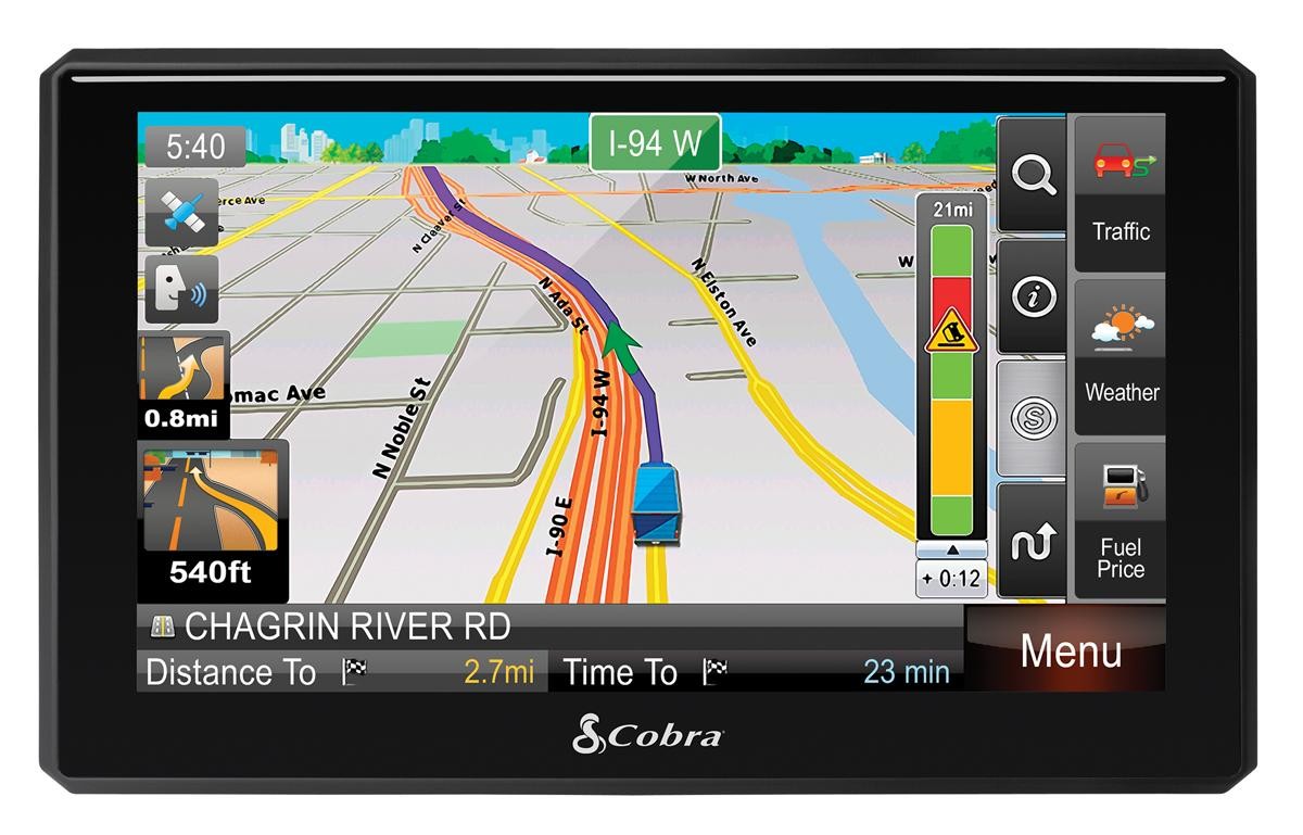 Cobra 8500PRO HD 7in Touchscreen GPS 