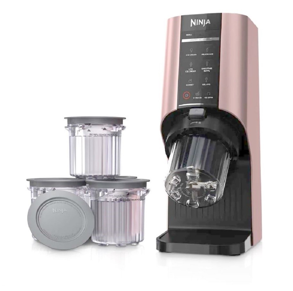 Ninja CREAMi Breeze 7-in-1 Ice Pink