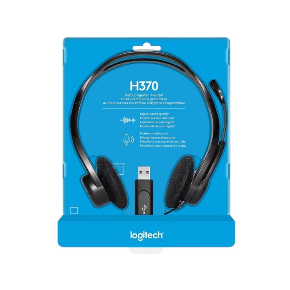 LOGITECH USB HEADSET H370