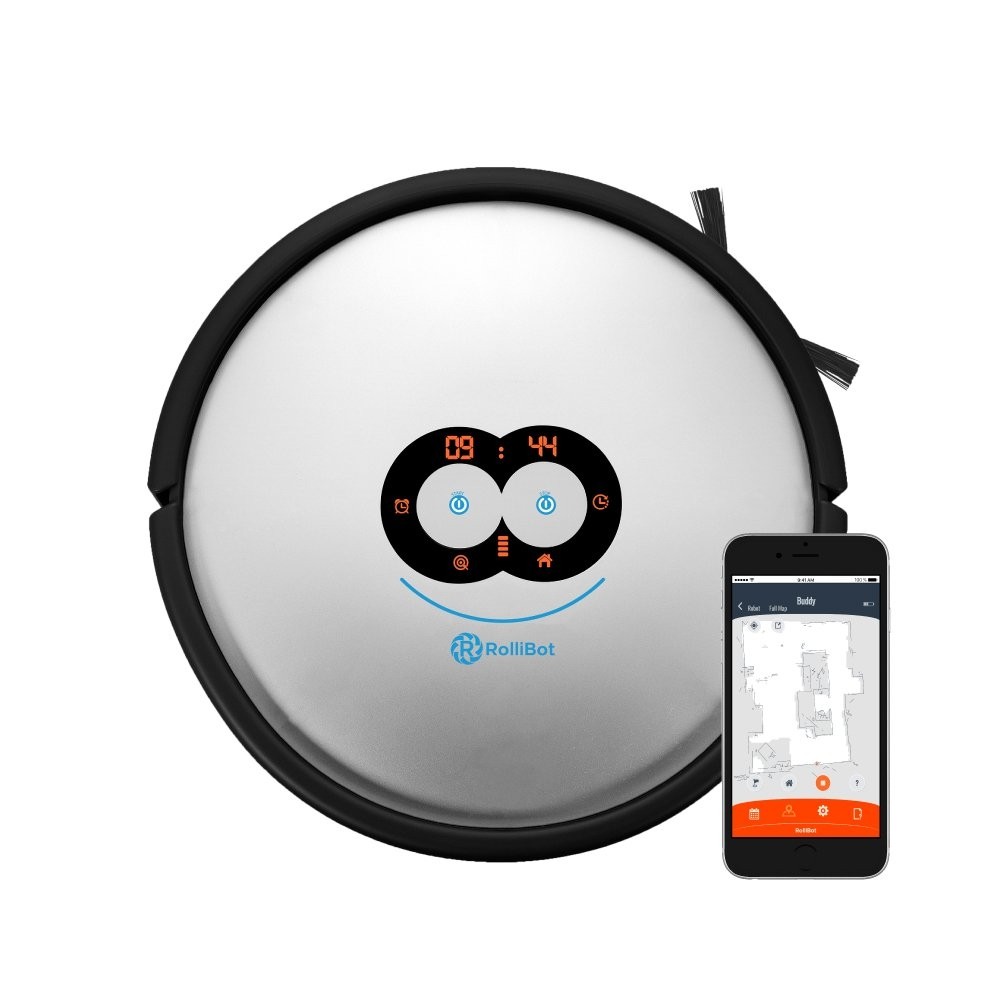Rollibot Laser Eye 601 black robotvacuum