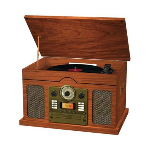 Sylvania SRCD844 Nostalgia 7in1 Turntabl