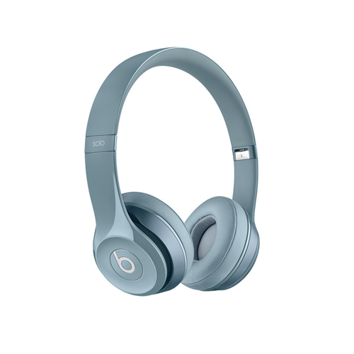 Beats Solo 2 Wired On-Ear - Gloss Gray