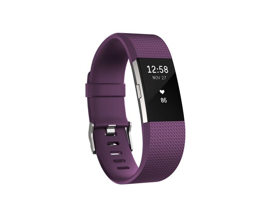 Fitbit Charge2 Activity Trcr Large PLUM
