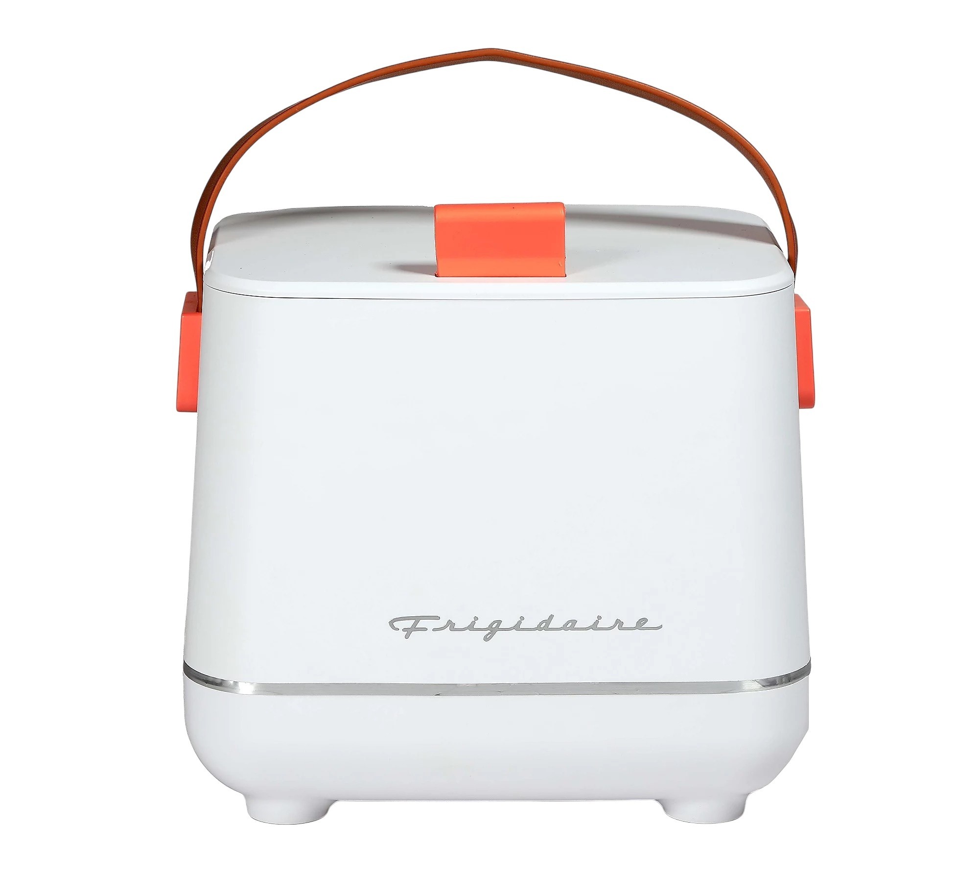 Frigidaire 6-Can Retro Top-Opening Portable Beverage Mini Fridge/Cooler EFMIS308-WHITE Certified Refurbished