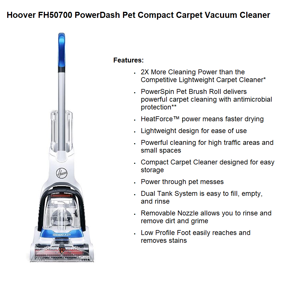 Hoover PowerDash Pet Carpet Cleaner