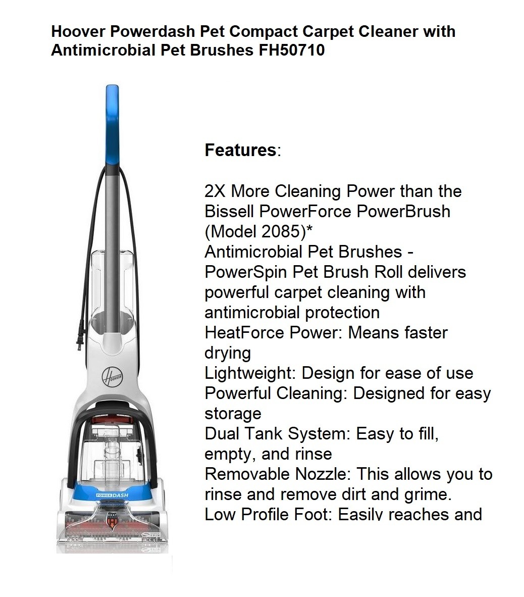 Hoover Powerdash Pet Compact 
