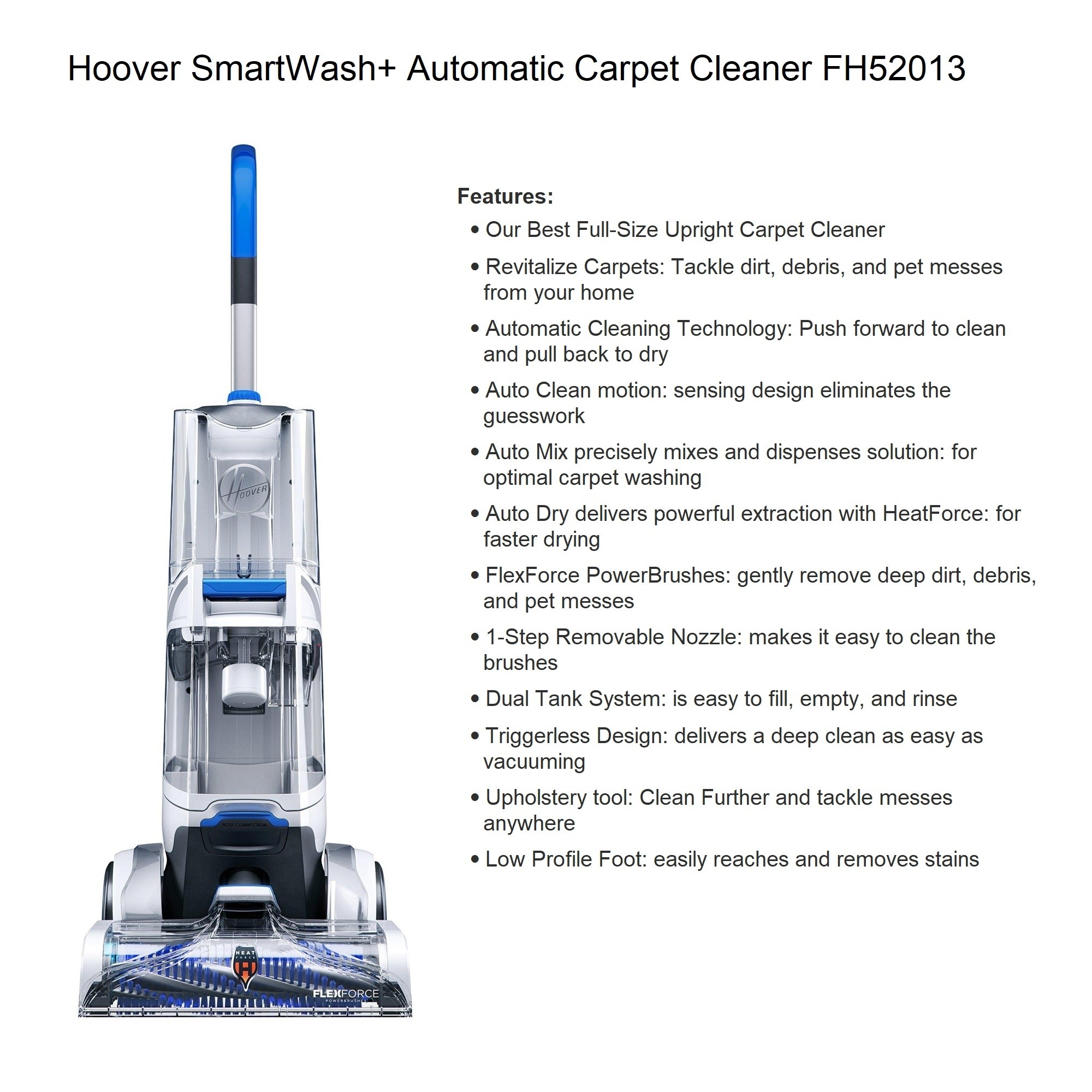 Hoover SmartWash Plus Automatic Vacuum