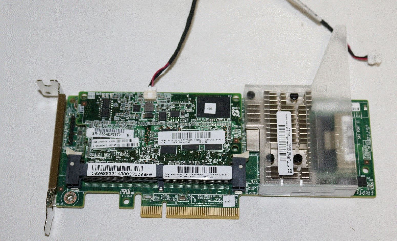 HP Smart Array P440/4G SAS Controller