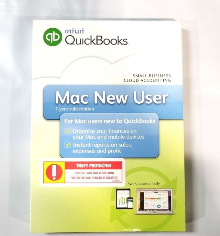 Intuit Quickbooks 2015 Mac 1 User